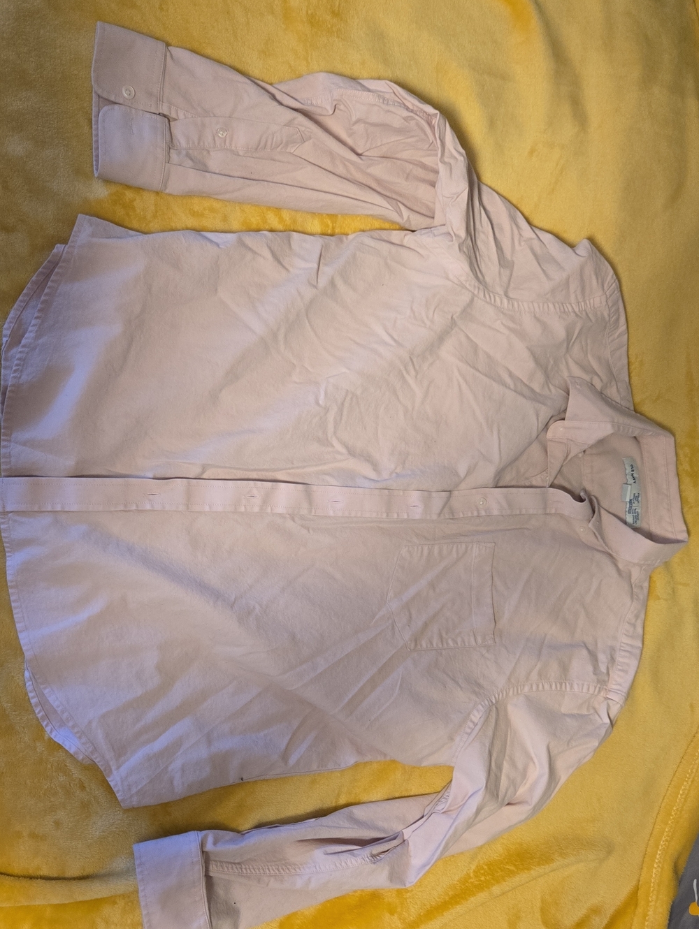 Old Navy Pale Pink Casual Button-Up Shirt